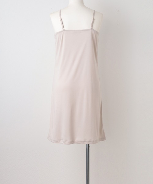 Honeys（ハニーズ）の「インナーワンピースひざ丈 ペチコート（インナーウェア/肌着・レディース・ベージュ/アイボリー/ブラック・M/L）」の6枚目の写真