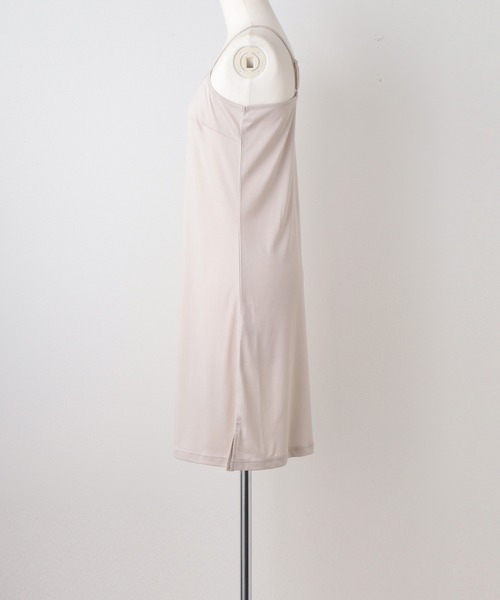 Honeys（ハニーズ）の「インナーワンピースひざ丈 ペチコート（インナーウェア/肌着・レディース・ベージュ/アイボリー/ブラック・M/L）」の15枚目の写真