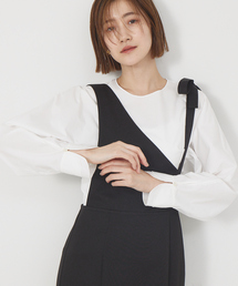 Rouge vif | 変形フォルムブラウス(シャツ/ブラウス)