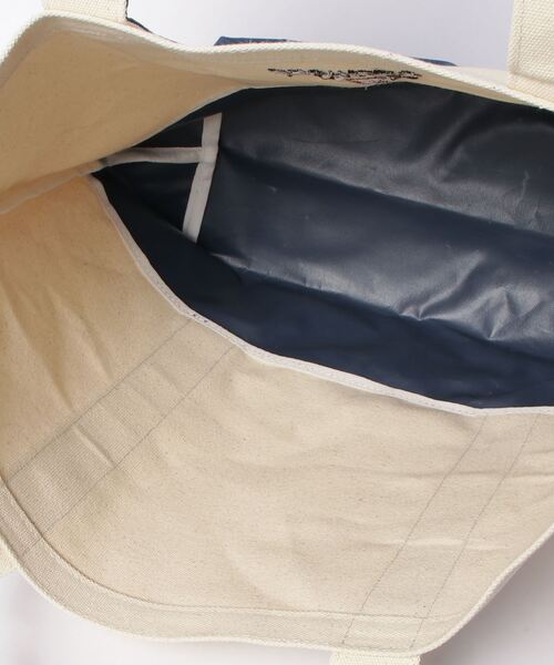 OFFSHORE（オフショア）の「HANDWRITING TOTE BAG/90's手書きグラフィック トートバック（トートバッグ・メンズ・ネイビー・FREE）」の10枚目の写真