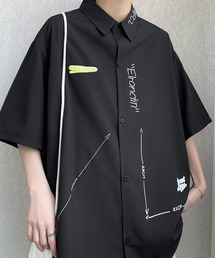 EFFECTION（エフェクション）の「【FVLMEN】logoprint halfsleeve shirt/ロゴプリント ハーフスリーブ シャツ（シャツ/ブラウス）」