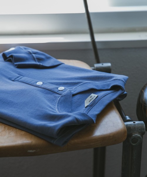 URBAN RESEARCH DOORS（アーバンリサーチドアーズ）の「配色stヘンリーネックロングスリーブTシャツ（Tシャツ/カットソー・メンズ・モカ/オフホワイト/ブルー・MEDIUM/LARGE）」の3枚目の写真