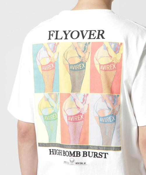 AVIREX（アヴィレックス）の「SHIRT SLEEVE T-SHIRT <FLYOVER> / ショートスリーブ Tシャツ フライオーバー / AVIREX / アヴィレックス（Tシャツ/カットソー・メンズ・ブラック/ホワイト/ブルー系その他3・X-LARGE/LARGE/XX-LARGE/MEDIUM/2XL/XL/M/L）」の16枚目の写真