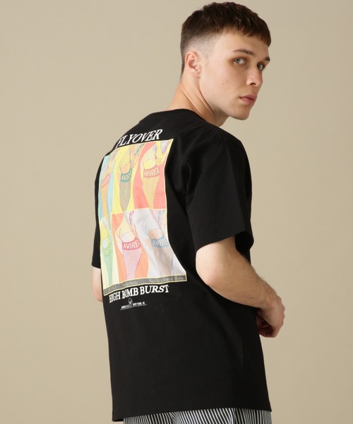 AVIREX（アヴィレックス）の「SHIRT SLEEVE T-SHIRT <FLYOVER> / ショートスリーブ Tシャツ フライオーバー / AVIREX / アヴィレックス（Tシャツ/カットソー・メンズ・ブラック/ホワイト/ブルー系その他3・X-LARGE/LARGE/XX-LARGE/MEDIUM/2XL/XL/M/L）」の3枚目の写真
