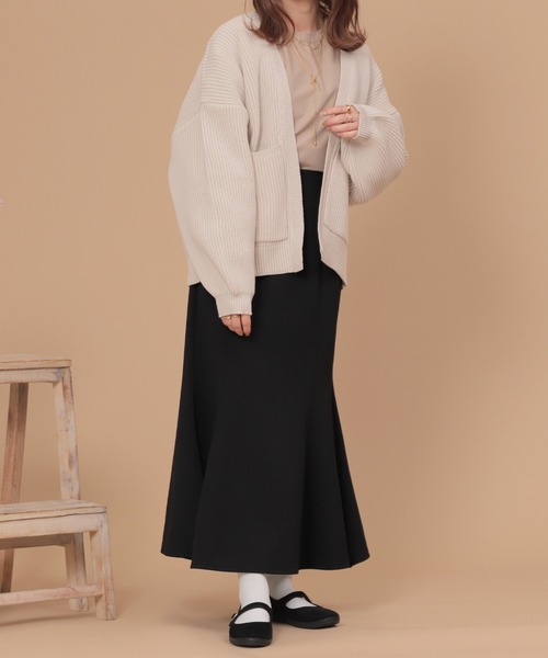 mil(ミル)の「【150㎝前後の小柄さんサイズ】ボリュームスリーブブラウス(シャツ/ブラウス・レディース・ベージュ/ブラック/オフホワイト・XS/S)」の22枚目の写真