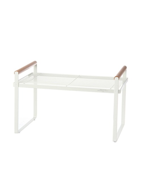 studio CLIP（スタディオクリップ）の「キッチンラック 1段《HOUSEHOLD GOODS》（キッチン収納・レディース・ホワイト/オフホワイト・FREE）」の3枚目の写真