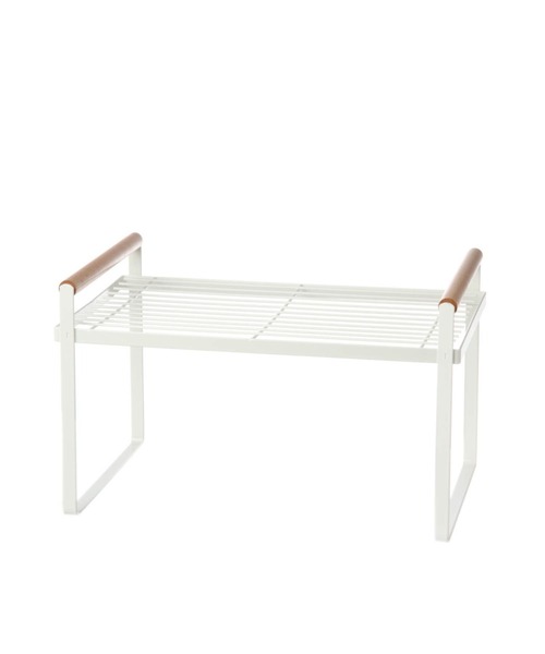 studio CLIP（スタディオクリップ）の「キッチンラック 1段《HOUSEHOLD GOODS》（キッチン収納・レディース・ホワイト/オフホワイト・FREE）」の5枚目の写真