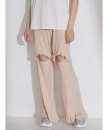 merry jenny | フリルカットアウトリブパンツ(その他パンツ)