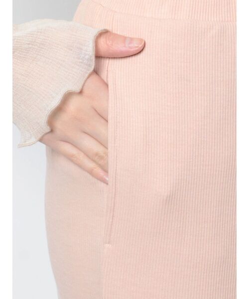 merry jenny(メリージェニー)の「フリルカットアウトリブパンツ(その他パンツ・レディース・ベージュ/グレー/ピンク・FREE)」の18枚目の写真