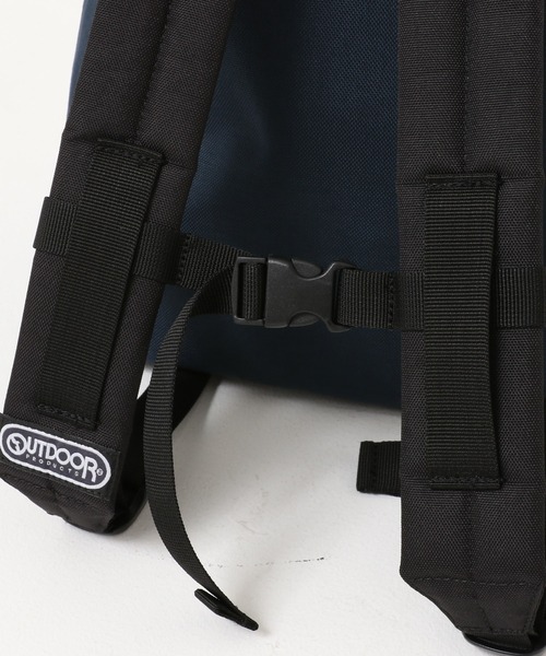 OUTDOOR PRODUCTS(アウトドアプロダクツ)の「【OUTDOOR PRODUCTS/アウトドアプロダクツ】452V SMALL ナイロンデイパック 11.8L コーデュラナイロン仕様(バックパック/リュック・メンズ・ブラック/パープル/ネイビー/ベージュ/ライトグレー/グリーン/ワイン/ピンク/サックスブルー/レッド/エメラルド・FREE)」の16枚目の写真