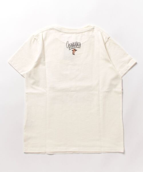 LOWRYS FARM(ローリーズファーム)の「ワーナー・ブラザーズCASABLANCATシャツ 192755(Tシャツ/カットソー・レディース・チャコールグレー/ブルー/ホワイト・FREE)」の4枚目の写真