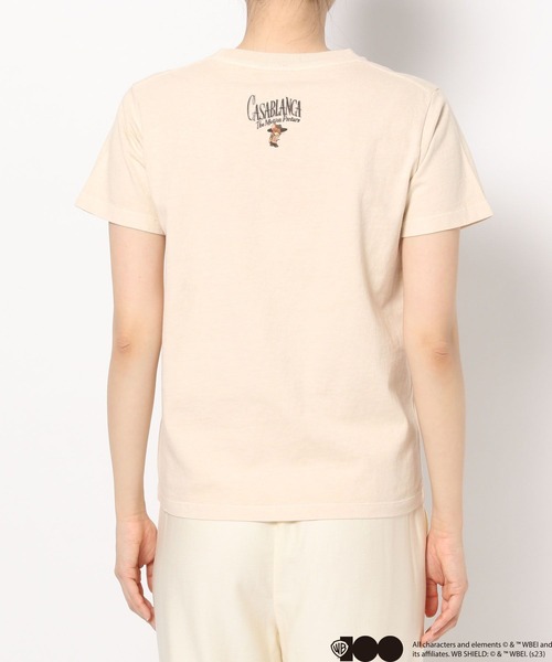LOWRYS FARM(ローリーズファーム)の「ワーナー・ブラザーズCASABLANCATシャツ 192755(Tシャツ/カットソー・レディース・チャコールグレー/ブルー/ホワイト・FREE)」の9枚目の写真