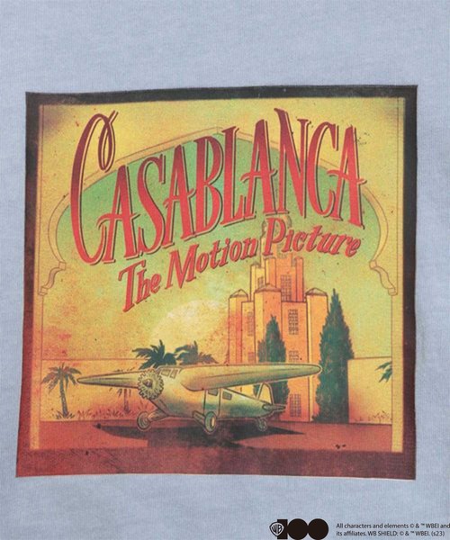 LOWRYS FARM(ローリーズファーム)の「ワーナー・ブラザーズCASABLANCATシャツ 192755(Tシャツ/カットソー・レディース・チャコールグレー/ブルー/ホワイト・FREE)」の16枚目の写真