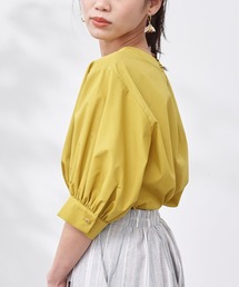 Chez toi | 袖ボリューム綿混ブラウス(シャツ/ブラウス)
