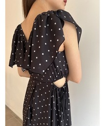 SNIDEL（スナイデル）の「ウエストスリットワンピース