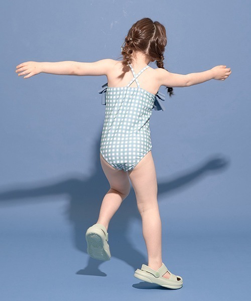 Lycee mine（リセマイン）の「【SWIM】ビッグフリル付きチェック柄