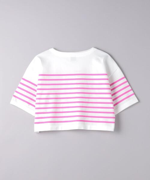 UNITED ARROWS(ユナイテッドアローズ)の「P ボーダー 5SL ニット(ニット/セーター・レディース・ブラック/ピンク/ホワイト・FREE)」の19枚目の写真