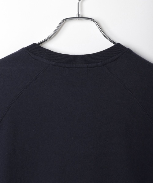 PBLIM（ページボーイリム）の「PBLIM/ラグランカレッジスウェット（スウェット・レディース・グレー/ライトベージュ/ネイビー・MEDIUM/LARGE）」の14枚目の写真