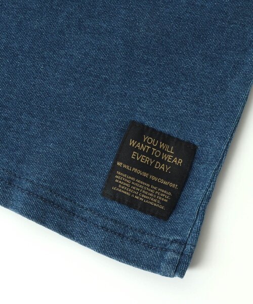 BREEZE（ブリーズ）の「FOスマイルTシャツ（Tシャツ/カットソー・キッズ・インディゴブルー/ブラック・140/130/80/110/90/120/100）」の15枚目の写真