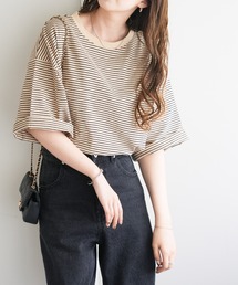 【WEB限定】ボーダービッグ半袖Tシャツ