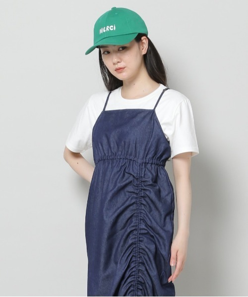 3.3 Field Trip （3.3フィールドトリップ）の「【UNISEX】3.3Field Trip／MERCI CAP　2905744（ニットキャップ/ビーニー・レディース・ライトベージュ/ネイビー/グリーン・FREE）」の16枚目の写真
