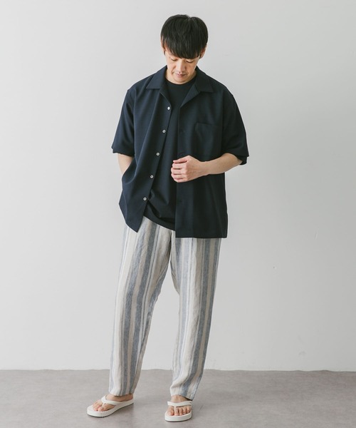 URBAN RESEARCH DOORS（アーバンリサーチドアーズ）の「『速乾』ドライパナマオープンカラーシャツ（シャツ/ブラウス・メンズ・モカ/ネイビー/チャコールグレー/ライトグレー・X-LARGE/MEDIUM/LARGE）」の21枚目の写真