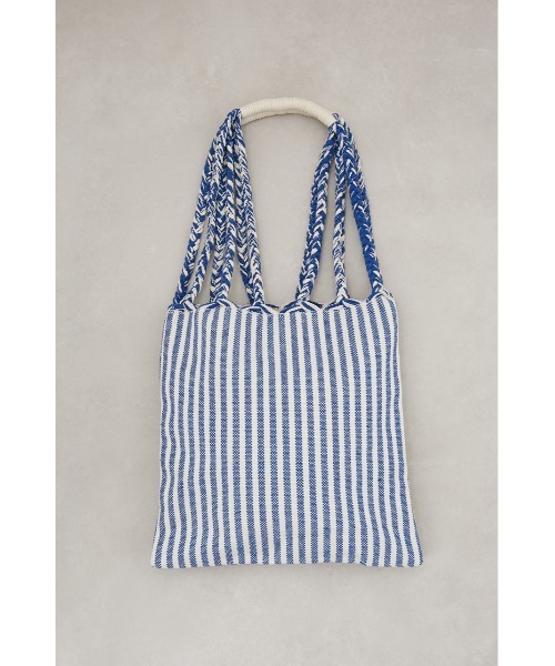 セール】ストライプ柄トートバッグ（ショルダーバッグ）｜AZUL BY