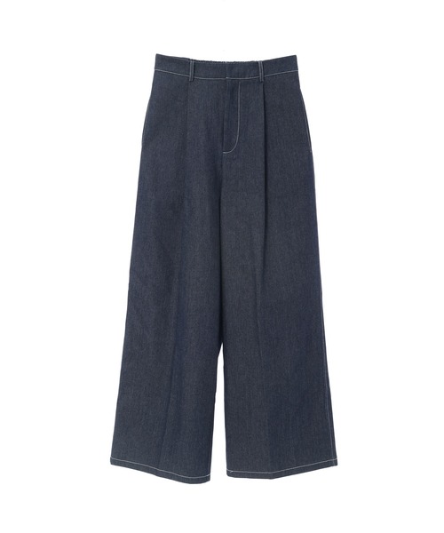 CEDNIE（セドニー）の「配色ステッチワイドデニムパンツ（その他パンツ・レディース・ブラック/ネイビー・S/M）」の19枚目の写真