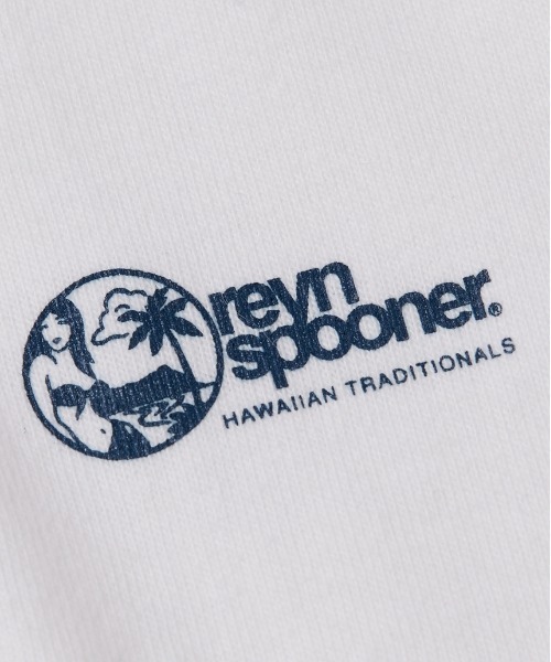 reyn spooner（レインスプーナー）の「【Reyn Spooner】S/S LOGO PRINT TEE 5001-01（Tシャツ/カットソー・メンズ・ホワイト/ネイビー/グレー/ブルー/ブラック・M/XL/L/S）」の19枚目の写真