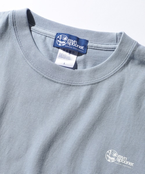 reyn spooner（レインスプーナー）の「【Reyn Spooner】S/S LOGO PRINT TEE 5001-01（Tシャツ/カットソー・メンズ・ホワイト/ネイビー/グレー/ブルー/ブラック・M/XL/L/S）」の8枚目の写真
