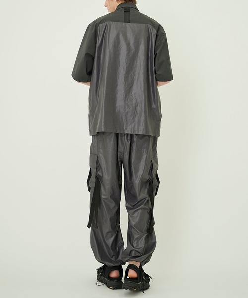 UNITED TOKYO（ユナイテッドトウキョウ）の「WAX VINTAGE M-65シャツ(半袖)（シャツ/ブラウス・メンズ・ダークグレー/ブラック・1/2）」の19枚目の写真