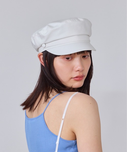 OVERRIDE（オーバーライド）の「OVERRIDE  OGC TWILL MARIN CAS SG / オーバーライド（キャスケット・レディース・ブラック/ネイビー/ベージュ・L 59cm/M/57.5cm）」の14枚目の写真