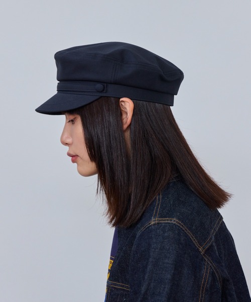 OVERRIDE（オーバーライド）の「OVERRIDE  OGC TWILL MARIN CAS SG / オーバーライド（キャスケット・レディース・ブラック/ネイビー/ベージュ・L 59cm/M/57.5cm）」の18枚目の写真