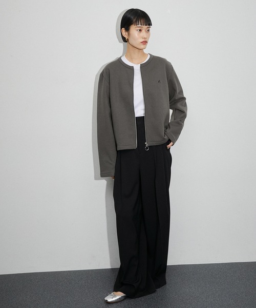 WEB限定】【agnes b. pour ADAM ET ROPE'】CARDIGAN CLASSIQUE
