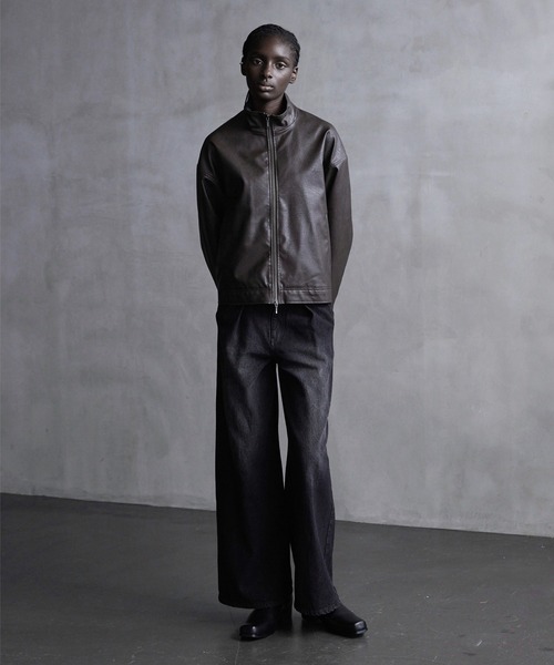 セール】【CALLNE】Squaretoe Real Leather Heelboots / スクエアトゥ