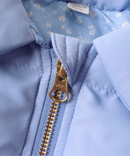 apres les cours（アプレレクール）の「【マシンウォッシャブル】ペプラム中綿アウター（ダウンジャケット/コート・キッズ・アイボリー/ブルー/エンジ/ネイビー・100/90/130/80/110/120/140）」の18枚目の写真