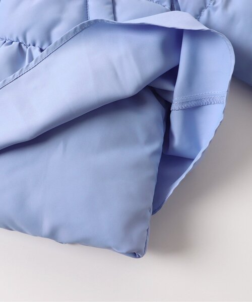 apres les cours（アプレレクール）の「【マシンウォッシャブル】ペプラム中綿アウター（ダウンジャケット/コート・キッズ・アイボリー/ブルー/エンジ/ネイビー・100/90/130/80/110/120/140）」の21枚目の写真