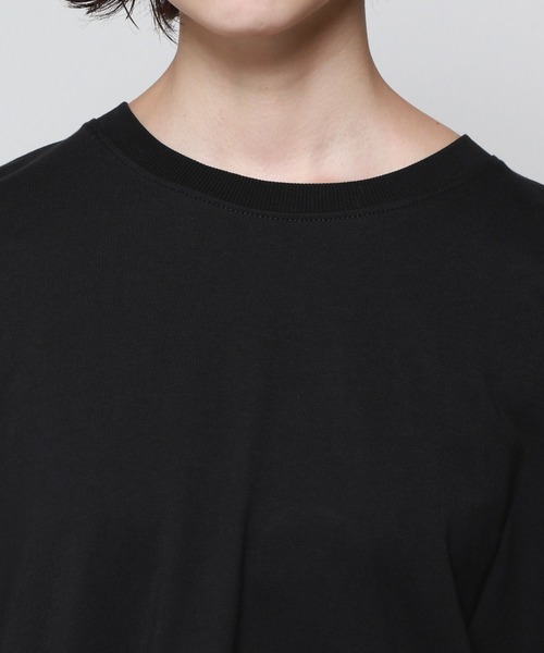 PAGEBOY（ページボーイ）の「ファブリックファンクションルーズロンT（Tシャツ/カットソー・レディース・オフホワイト/チャコールグレー/ブラック/グレイッシュベージュ・FREE）」の16枚目の写真