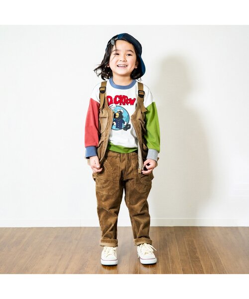 F.O.KIDS(エフオーキッズ)の「TEBURA VEST mini(ベスト・キッズ・インディゴブルー/ベージュ/ブラック・160/120/140)」の4枚目の写真