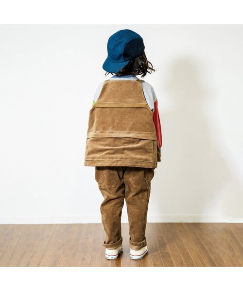 F.O.KIDS(エフオーキッズ)の「TEBURA VEST mini(ベスト・キッズ・インディゴブルー/ベージュ/ブラック・160/120/140)」の5枚目の写真