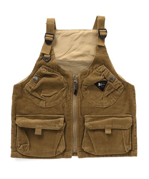 F.O.KIDS(エフオーキッズ)の「TEBURA VEST mini(ベスト・キッズ・インディゴブルー/ベージュ/ブラック・160/120/140)」の7枚目の写真