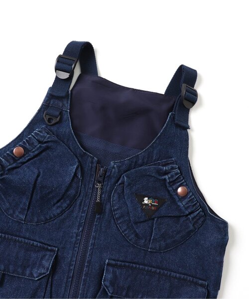 F.O.KIDS(エフオーキッズ)の「TEBURA VEST mini(ベスト・キッズ・インディゴブルー/ベージュ/ブラック・160/120/140)」の13枚目の写真