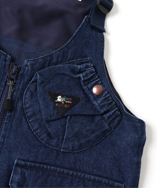 F.O.KIDS(エフオーキッズ)の「TEBURA VEST mini(ベスト・キッズ・インディゴブルー/ベージュ/ブラック・160/120/140)」の15枚目の写真