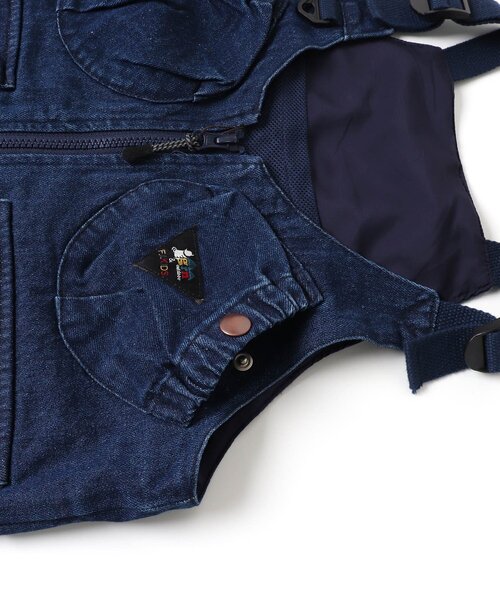 F.O.KIDS(エフオーキッズ)の「TEBURA VEST mini(ベスト・キッズ・インディゴブルー/ベージュ/ブラック・160/120/140)」の16枚目の写真