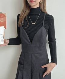 Futier land（フューティアランド）の「スエードビスチェサロペット（サロペット/オーバーオール）」