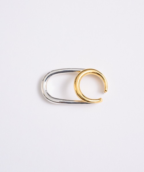 loni（ロニ）の「【金属アレルギー対応/新色追加】Double Earcuff Ring/ダブルイヤカフリング（リング・レディース・その他/シルバー・FREE）」の16枚目の写真