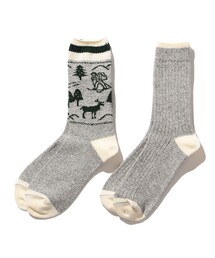 Clarks | END. × Clarks ORIGINALS × BEAMS PLUS / 2 Pack Rag Socks(ソックス/靴下)