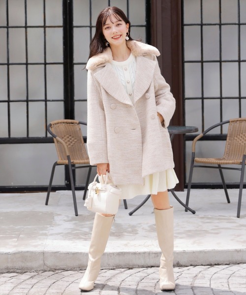 WILLSELECTION（ウィルセレクション）の「ヘリンボーンファー付き