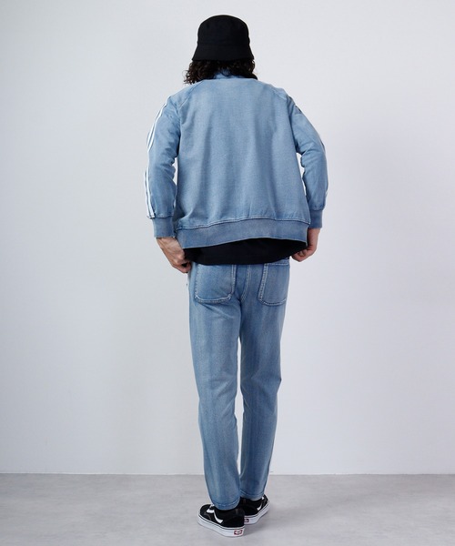 EVOLUTION（エボリューション）の「EVOLUTION ライン入りジョガーパンツ（その他パンツ・メンズ・サックスブルー/ブルー・XL/L/M）」の11枚目の写真
