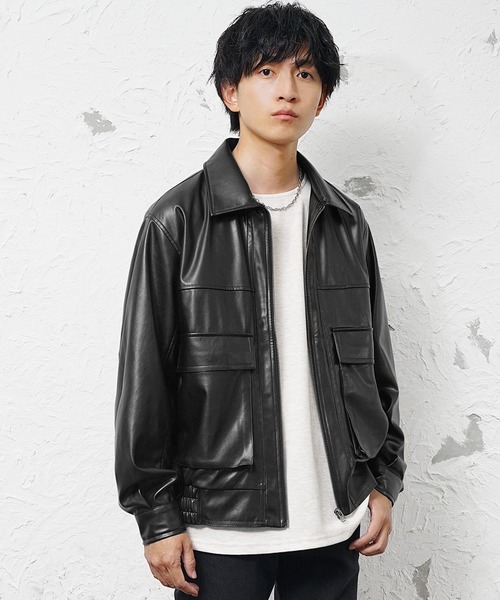 MODITEC 短丈ジャケットMサイズ MODITEC 短丈ブルゾン - メルカリ